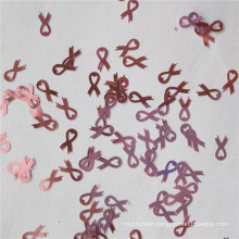 Red ribbon AIDS shape chunky wholesale bulk glitter